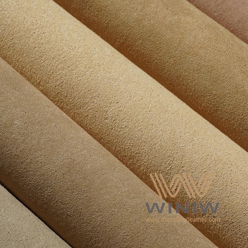 Microfiber Synthetic Suede Leather For Shoes