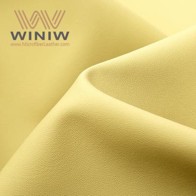 الصين الرائدة Durable Faint Yellow Full Grain Leather Meier Pale Yellow المورد