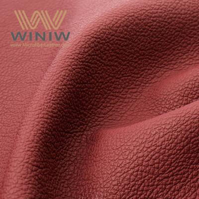 الصين الرائدة Burgundy Wine Red synthetic leather for Auto المورد