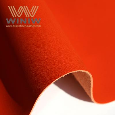 الصين الرائدة Black Stretch Resistant Belt LeatherBright Red Syn Leather for Car Seats المورد