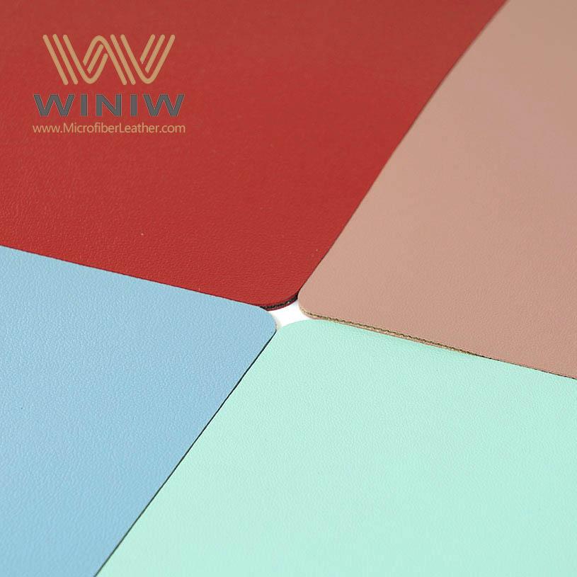 Morandi Colour Microfiber Carbon Faux Leather for Desk Mat