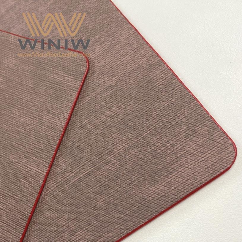 Burnt Orange Water-Resistant Microfiber Cloth for Desk Mat