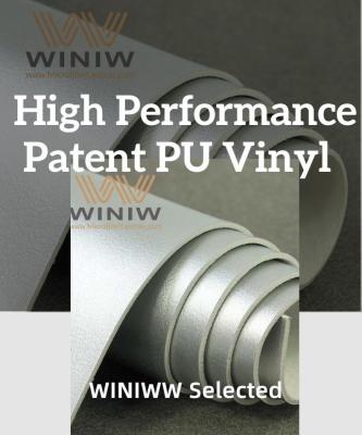 الصين الرائدة High Performance Patent PU Vinyl for Shoe Upper المورد