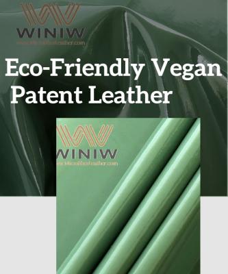 الصين الرائدة Eco-Friendly Vegan Patent Leather المورد