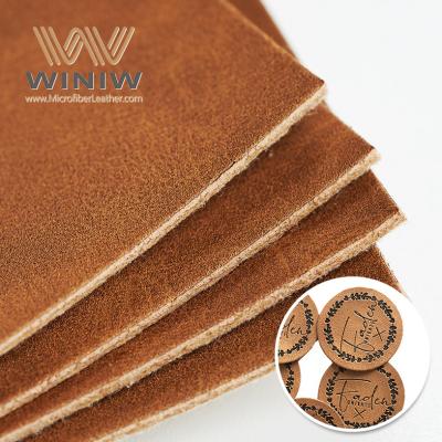 PVC Faux Artificial Leather Fabric For Luggage Tags