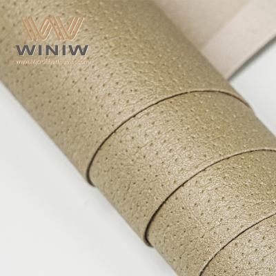الصين الرائدة Vegan Microfiber Artificial Leather Insole Lining Material المورد