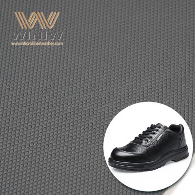 نسيج أحذية أمان من الجلد الصناعي مصنوع من الألياف الدقيقة من مادة TPU مقاس 1.8 مم