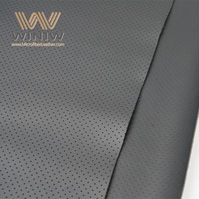 الصين الرائدة Perforated PU Fabric Micro Fiber Synthetic Automotive Material المورد