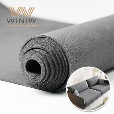الصين الرائدة Ultrasuede Faux Material Microfiber Suede Furniture Sofa Fabric المورد