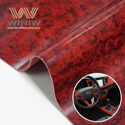 1.4mm PU Microfiber Fabric Car Interior Leather